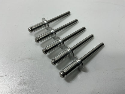 1000 Pcs POP Avdel 59499 Blind Aluminum Rivet 1/4'' Diameter 1/4''-3/8'' Grip Range