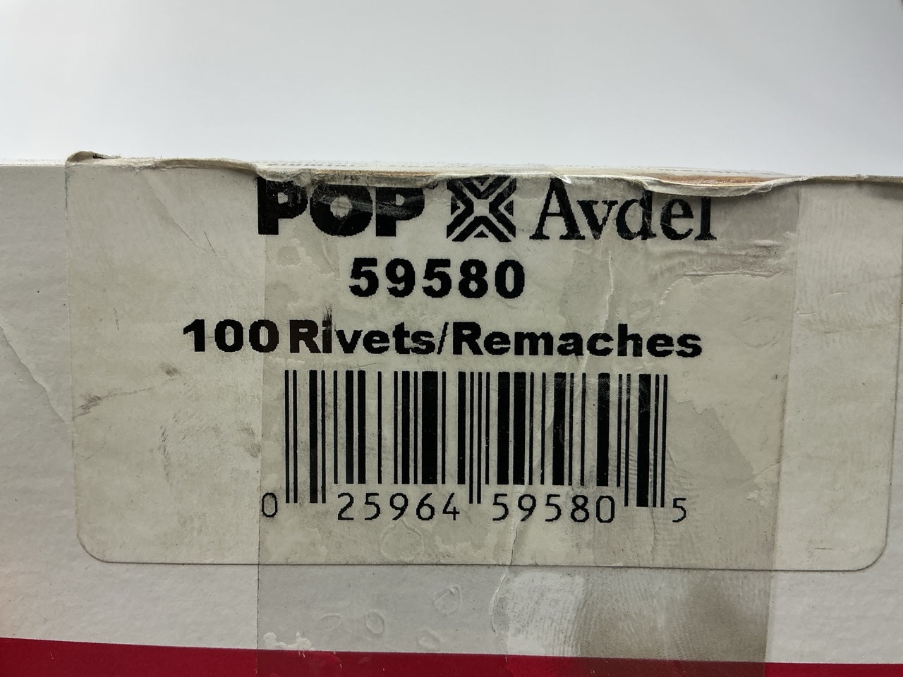 Pop Avdel 59580 Blind Rivets 1/4'' Dia., Head Dia..510'', Grip Range: 1/32''-9/64''