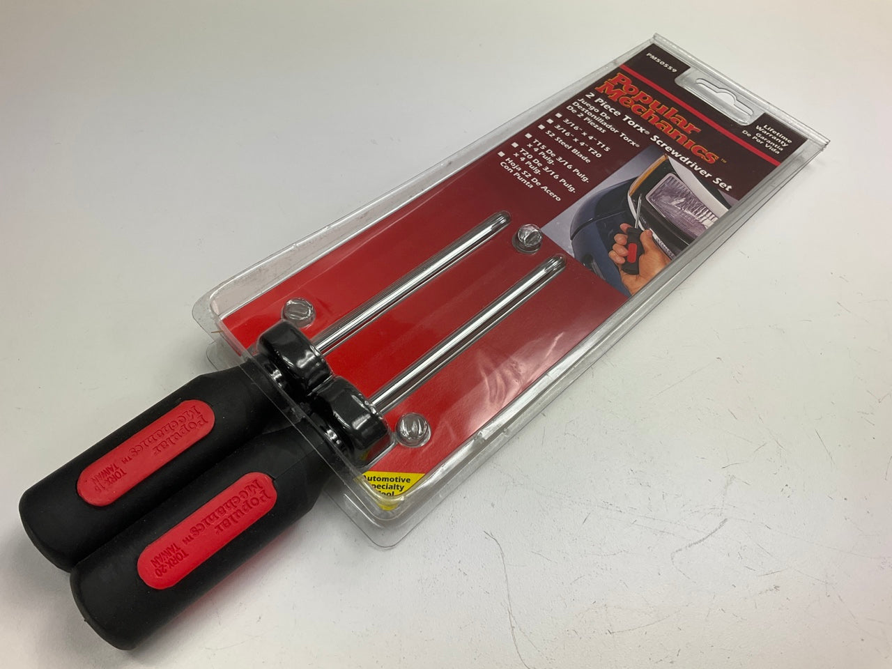 Popular Mechanics PM50559 T15 & T20 Torx Screwdriver Set For Headlight Adjusting