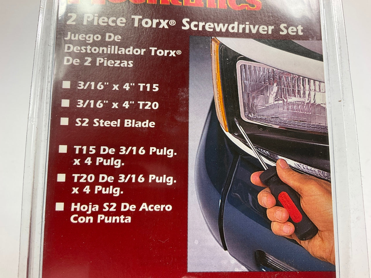 Popular Mechanics PM50559 T15 & T20 Torx Screwdriver Set For Headlight Adjusting