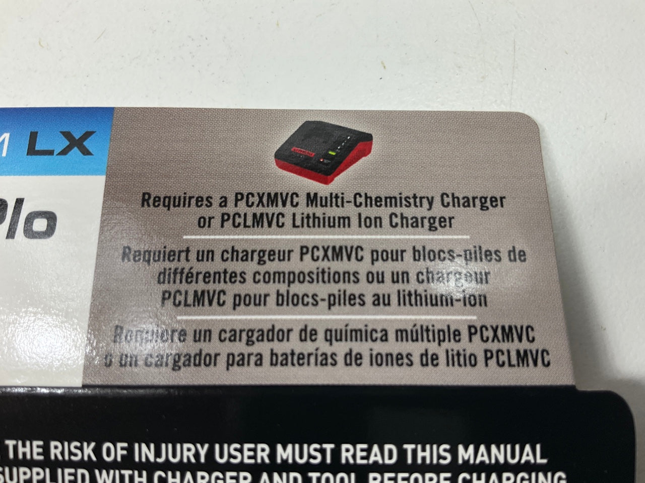 PORTER CABLE PC18BLX 18V 1.3Ah Lithium Replacement Battery For Porter Cordless