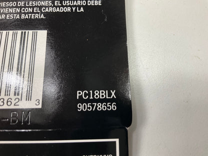 PORTER CABLE PC18BLX 18V 1.3Ah Lithium Replacement Battery For Porter Cordless