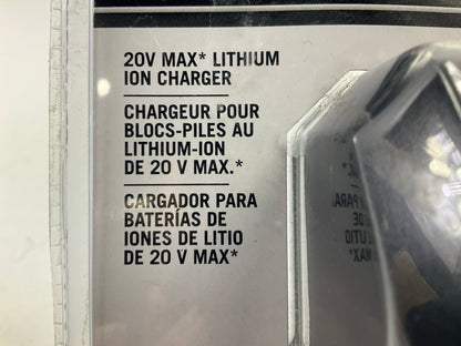 Porter-Cable PCC692L 20V MAX Lithium Battery Charger, New, Factory Sealed