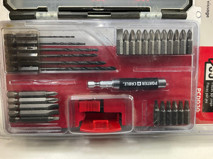 Porter Cable PCDD30 Drill Bit + Driver Tip Set
