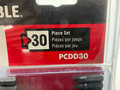 Porter Cable PCDD30 Drill Bit + Driver Tip Set