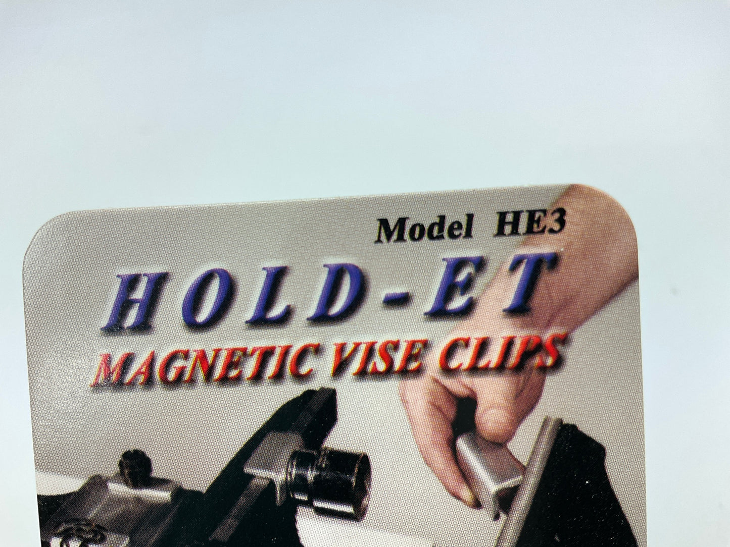 Posi-lock HE3 HOLD-ET 3'' Magnetic Vise Add-on Clips, FREES UP HANDS