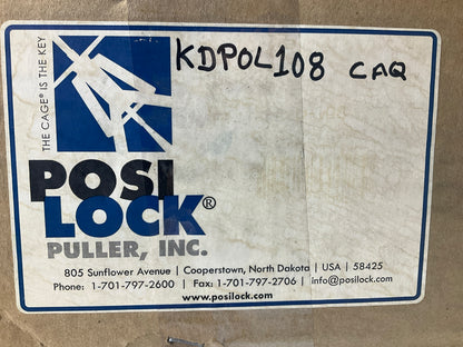 Posi-Lock KDP0L108  #108  3 Jaw 17 Ton Manual Puller, 8'' Reach