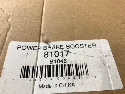 REMAN. Power Brake Exchange 81017 Brake Booster