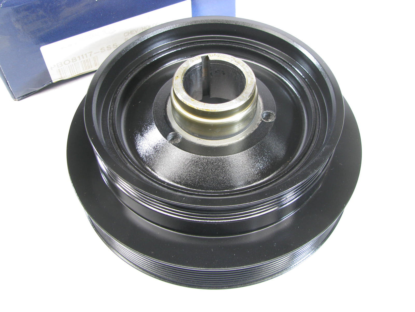 Powerbond PBO81117-SS5 Engine Harmonic Balancer 8-Rib 5% Overdrive