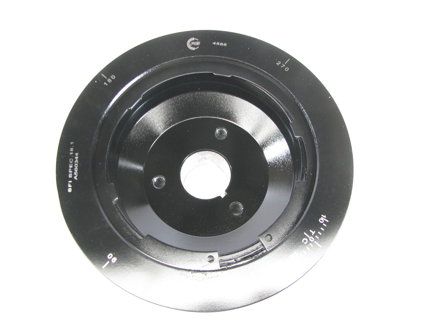 Powerbond PBO81117-SS5 Engine Harmonic Balancer 8-Rib 5% Overdrive