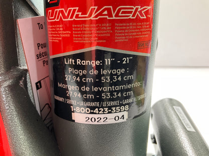 Powerbuilt 620471 3 Ton (6,000 Lbs) Unijack Bottle Jack And Jackstand In One