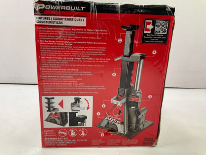 Powerbuilt 620471 3 Ton (6,000 Lbs) Unijack Bottle Jack And Jackstand In One