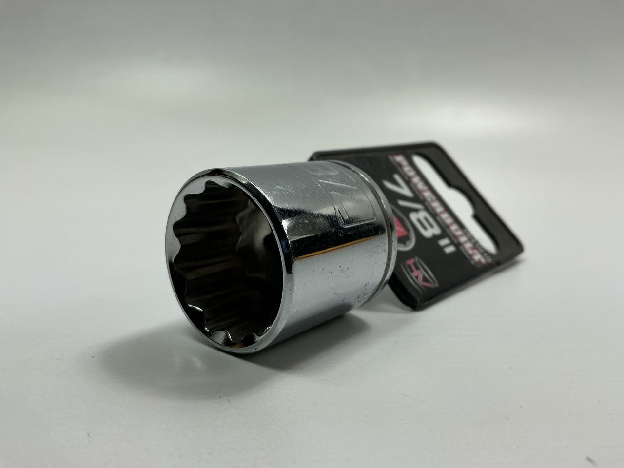 Powerbuilt 641010 3/8 Inch Drive, 7/8 Inch 12 Point Shallow Socket