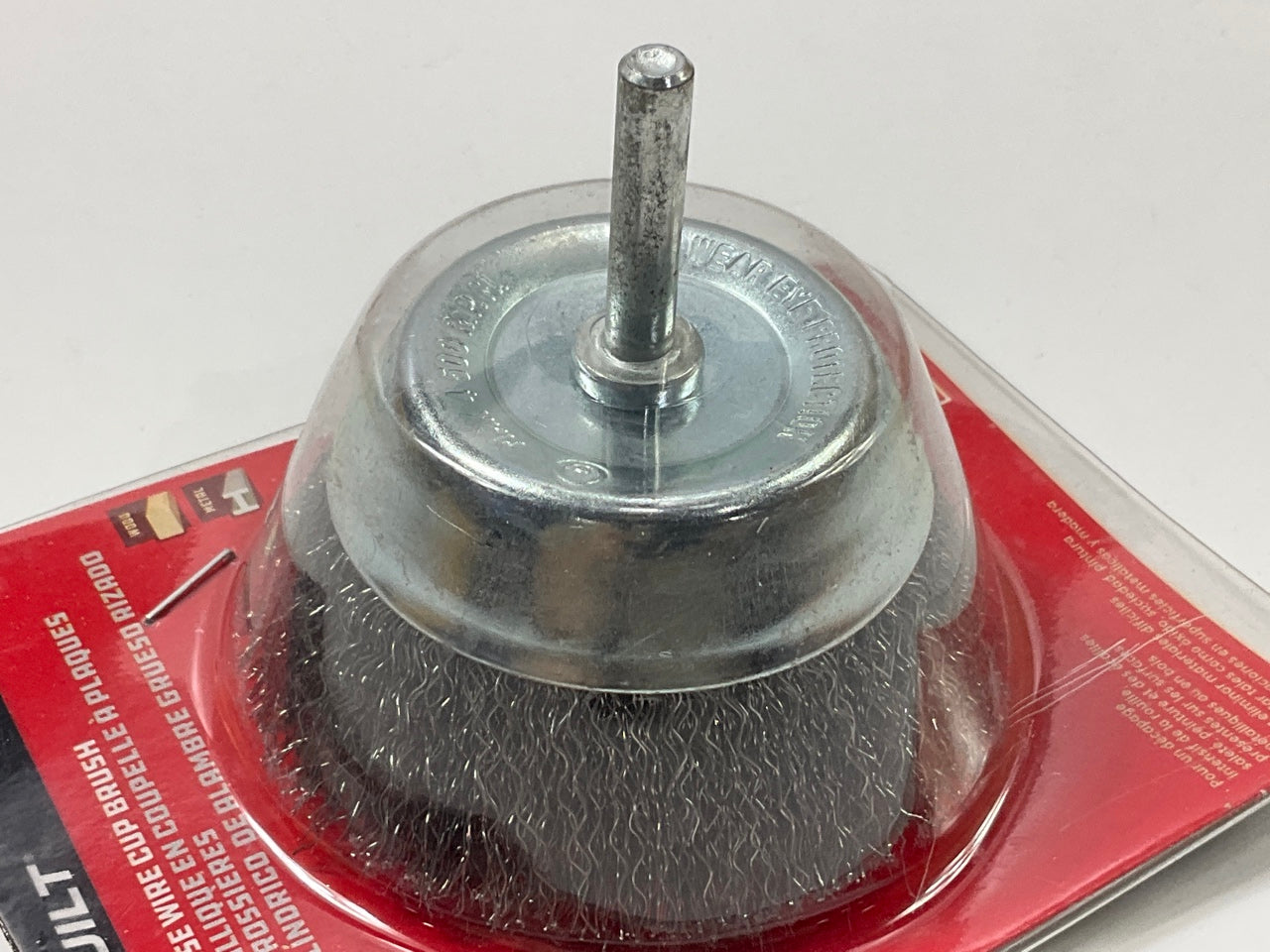 Powerbuilt 642488 3'' Steel Wire Cup Brush