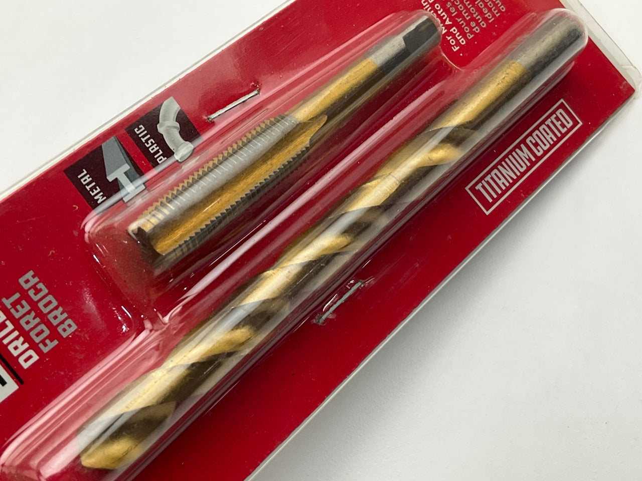 Powerbuilt 642492 12MM-1.25 Tap & 10.8MM Drill Bit Set