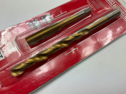 Powerbuilt 642494 3/8''-16Nc Tap & 11/32'' Drill Bit Set