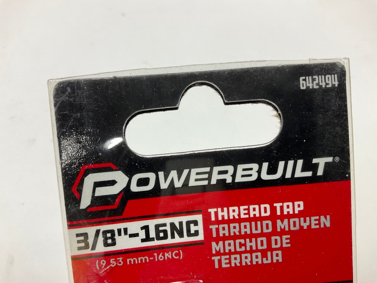 Powerbuilt 642494 3/8''-16Nc Tap & 11/32'' Drill Bit Set