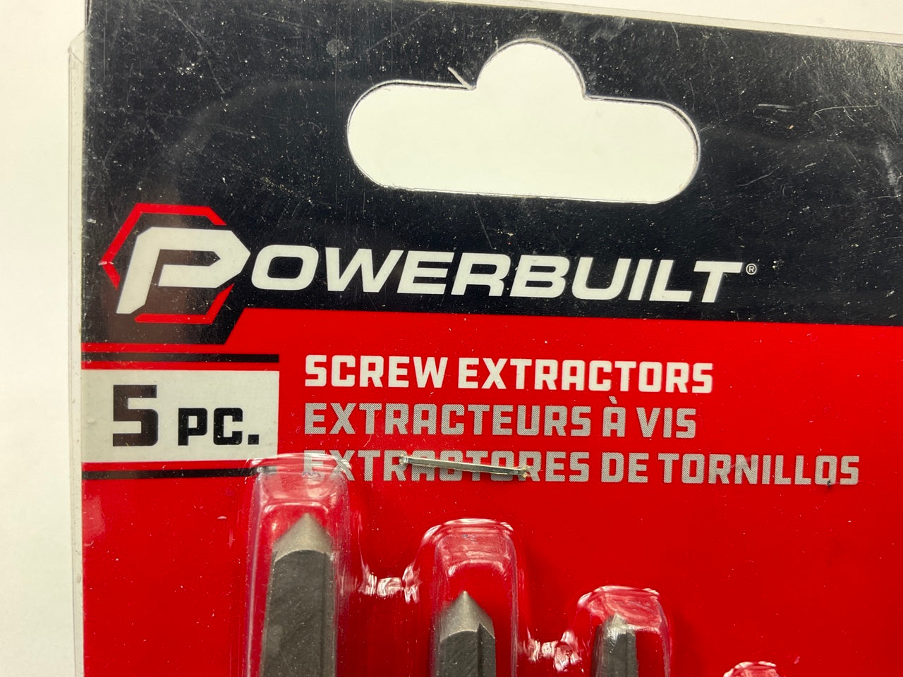 Powerbuilt 642495 5 Piece Screw Extractor Set