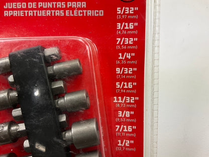Powerbuilt 642499 10 Piece Nut Driver Bit Set