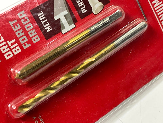 Powerbuilt 642605 8-32Nc Tap & 9/64'' Drill Bit Set