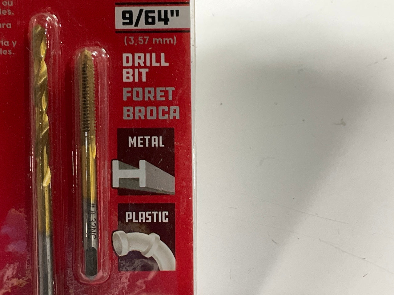 Powerbuilt 642605 8-32Nc Tap & 9/64'' Drill Bit Set