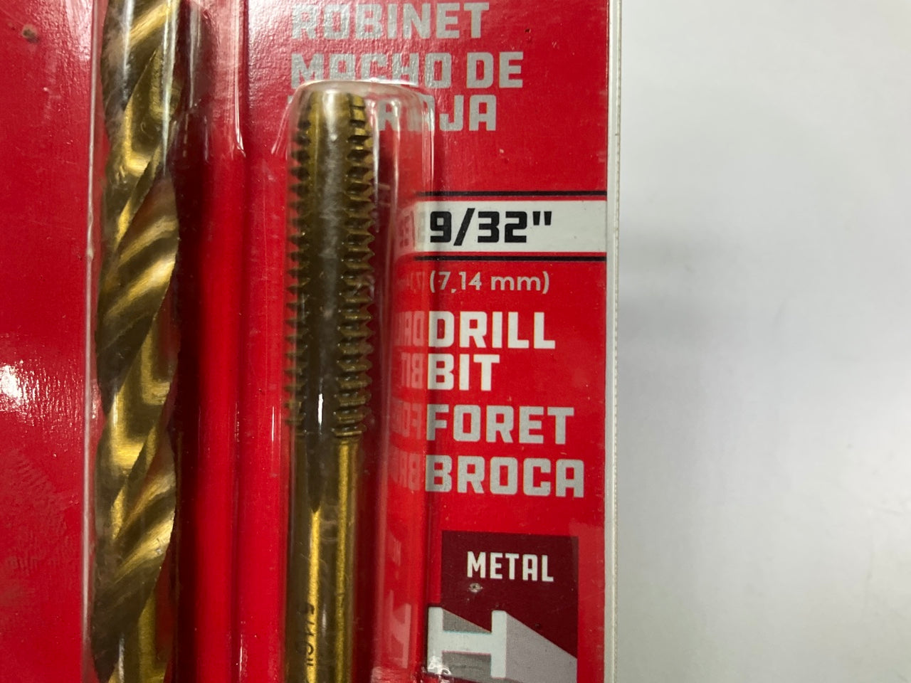 Powerbuilt 642606 5/16''-18Nc Tap & 9/32'' Drill Bit Set