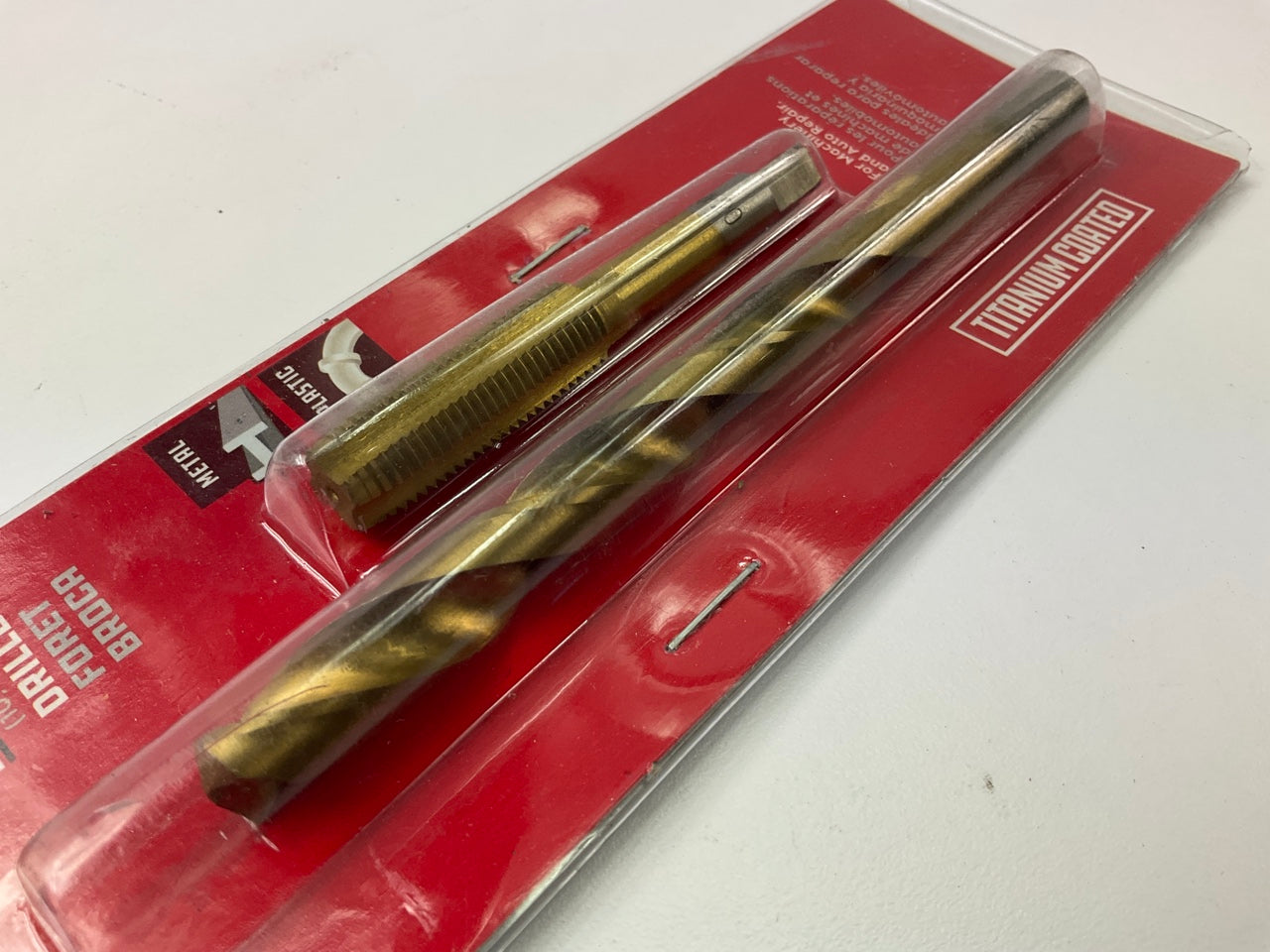 Powerbuilt 642609 7/16''-20Nf Tap & 13/32'' Drill Bit Set