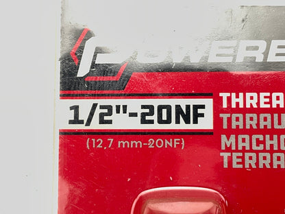Powerbuilt 642610 1/2''-20Nf Tap & 29/64'' Drill Bit Set