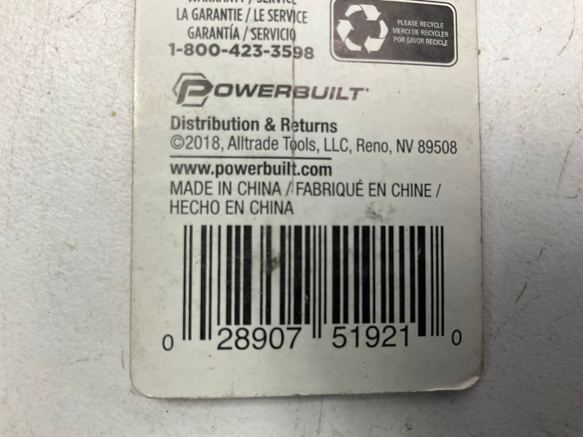 (10) Powerbuilt 642613 5/32'' Titanium Coated Drill Bits