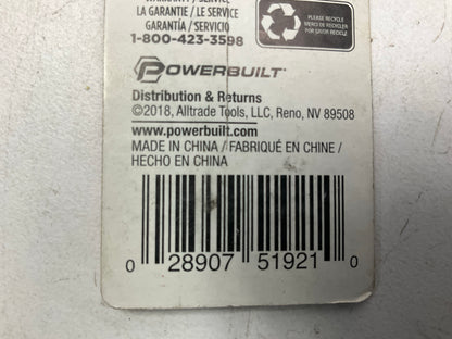 (10) Powerbuilt 642613 5/32'' Titanium Coated Drill Bits