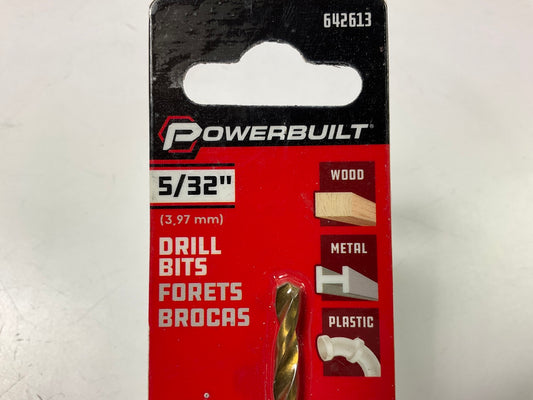 Powerbuilt 642613 5/32'' Titanium Coated Drill Bit