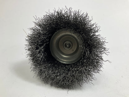 10 / Pack - Powerbuilt 642631 3'' Fine Crimped Wire Cup Brush