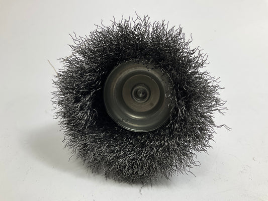 10 / Pack - Powerbuilt 642631 3'' Fine Crimped Wire Cup Brush