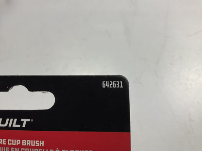 10 / Pack - Powerbuilt 642631 3'' Fine Crimped Wire Cup Brush