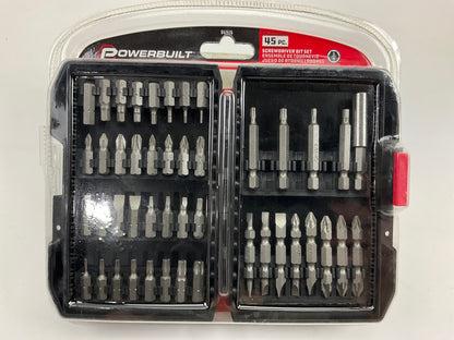 Powerbuilt 642635 45Pc Power Screwdriver Bit Set