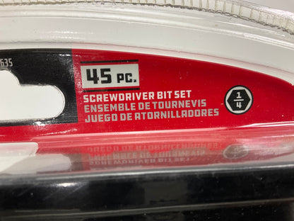 Powerbuilt 642635 45Pc Power Screwdriver Bit Set