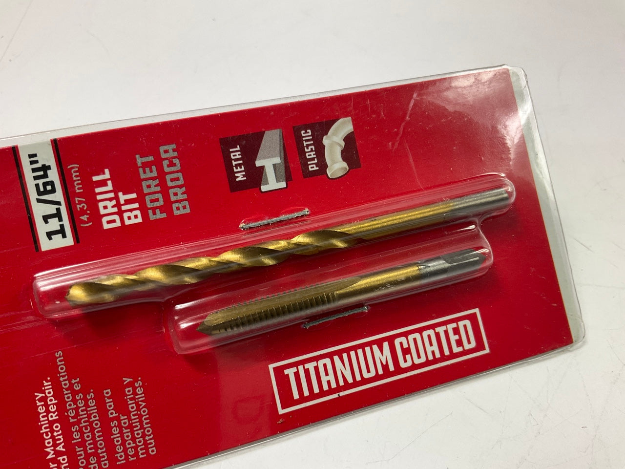 Powerbuilt 642642 12-24Nc Tap &11/64'' Drill Bit