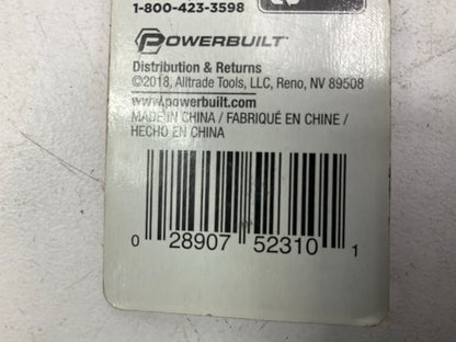 (10) Powerbuilt 642659 13/64'' Titanium Coated Drill Bits
