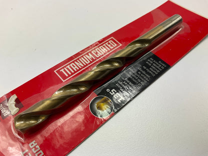 Powerbuilt 642667 21/64'' Titanium Coated Drill Bit