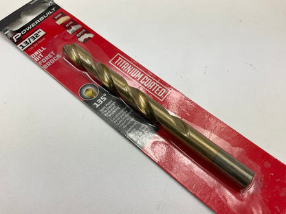 Powerbuilt 642669 13/32'' Titanium Coated Drill Bit
