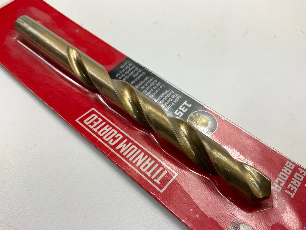 Powerbuilt 642669 13/32'' Titanium Coated Drill Bit