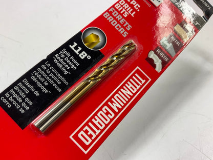 Powerbuilt 642671 3/32'' Titanium Drill Bit - 2 Pack