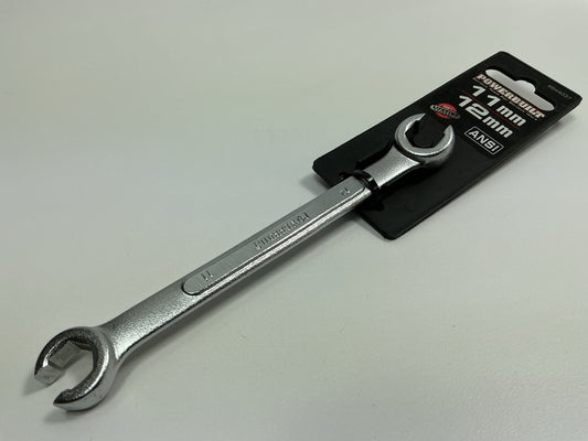 Powerbuilt 644037 11mm X 12mm Metric Flare Nut Wrench