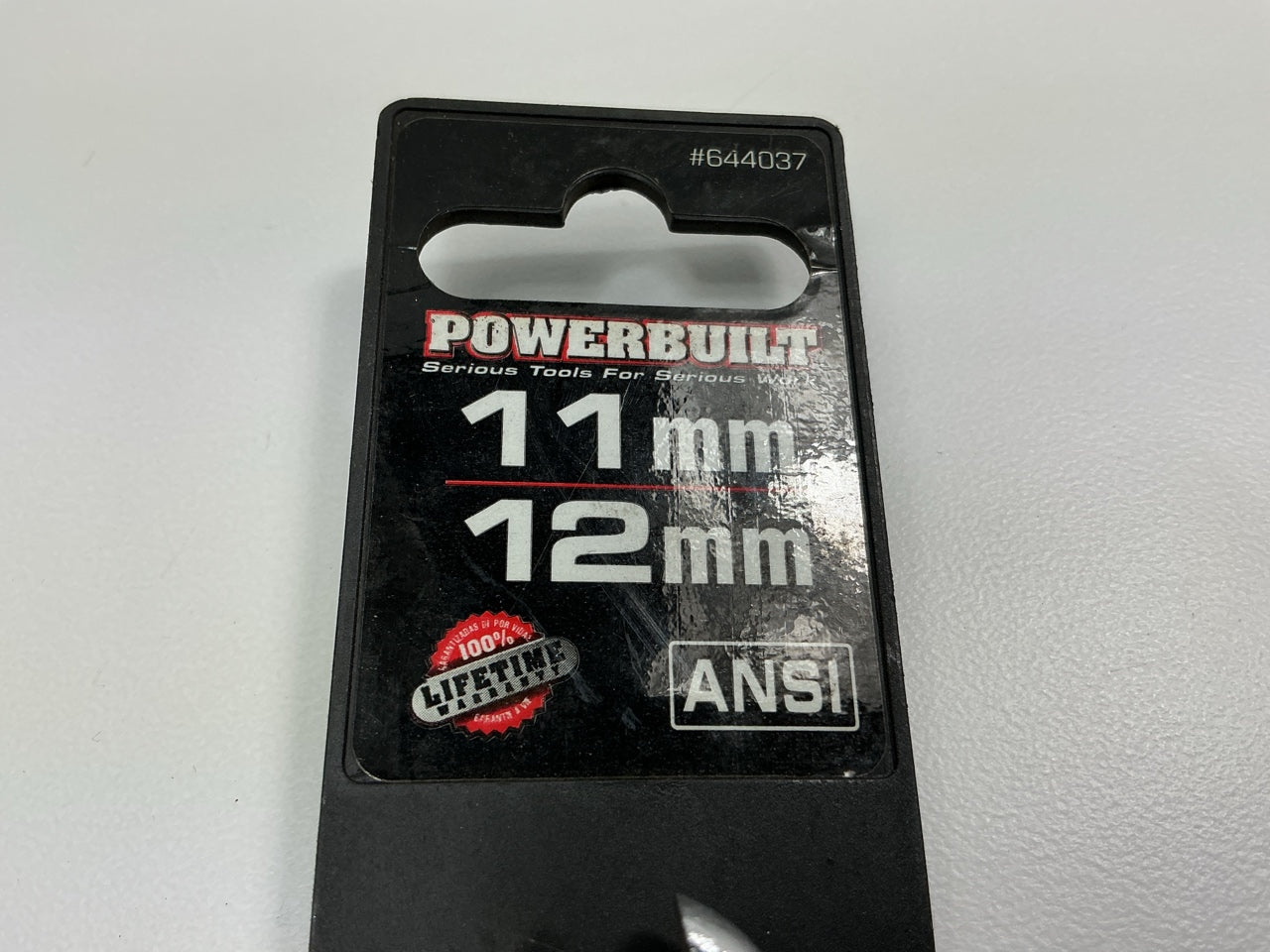 Powerbuilt 644037 11mm X 12mm Metric Flare Nut Wrench