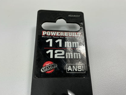 Powerbuilt 644037 11mm X 12mm Metric Flare Nut Wrench