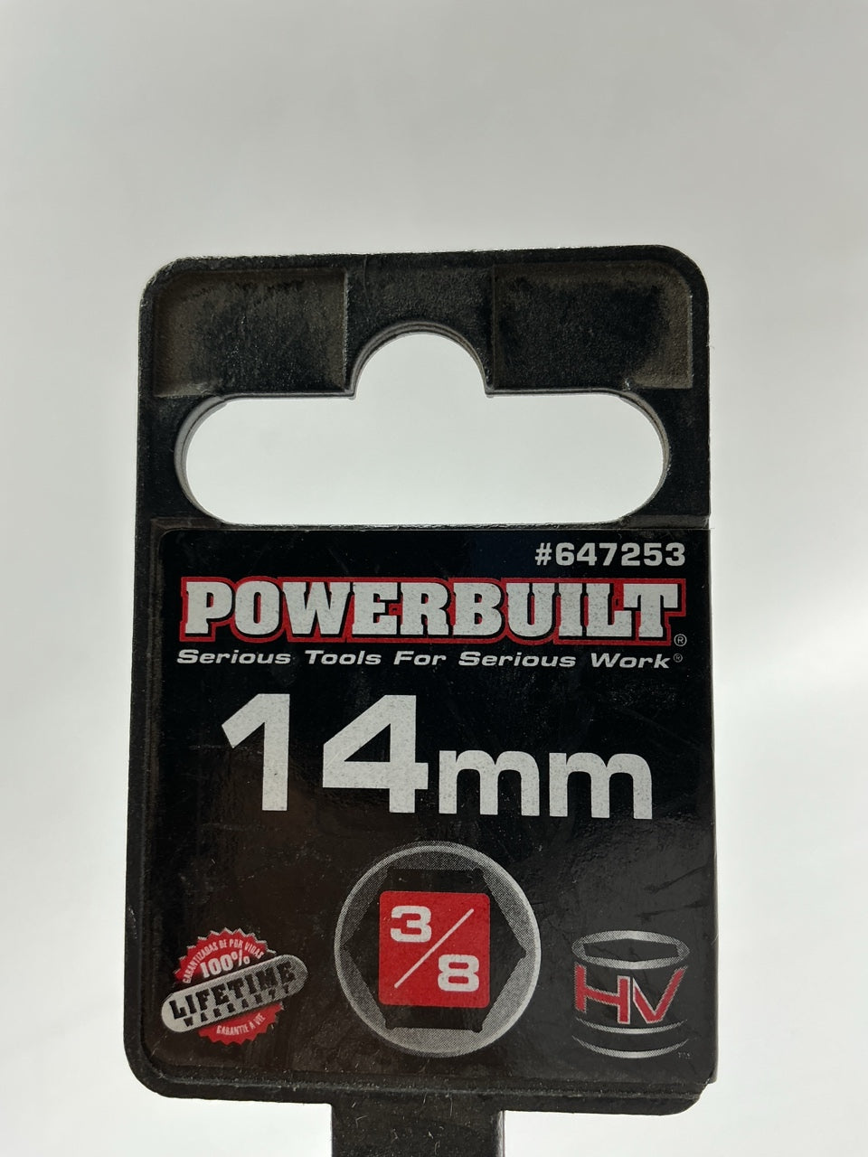 Powerbuilt 647253 3/8'' Drive, 14mm Impact Socket