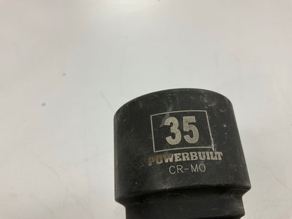 Powerbuilt 647410 6-Point Impact Socket 35mm, 3/4'' Drive