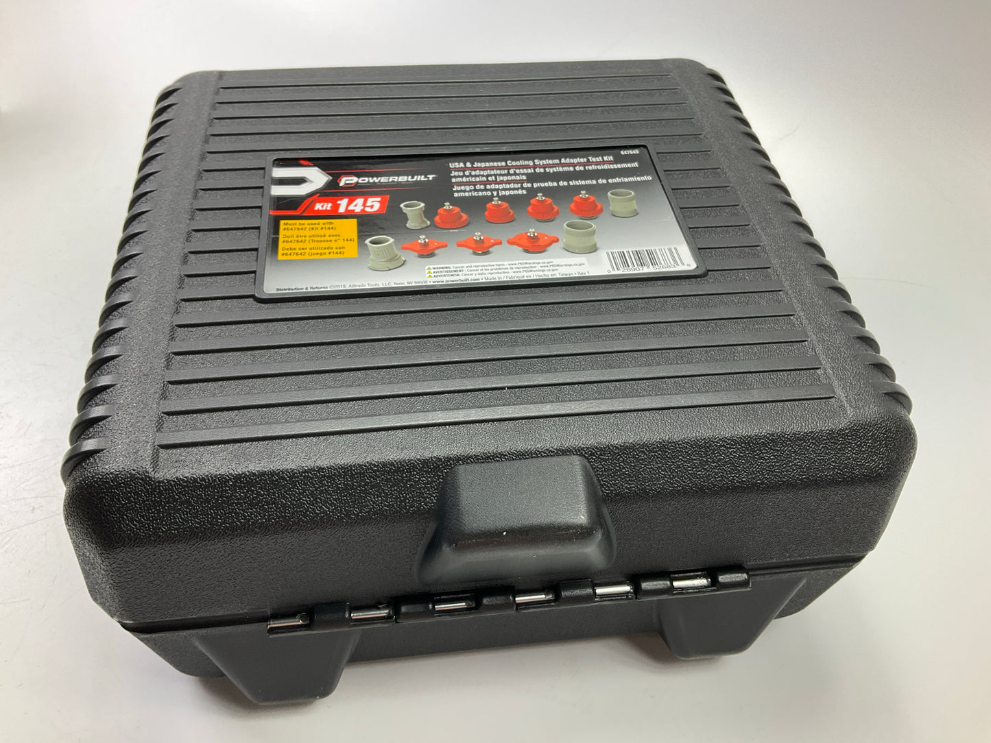 Powerbuilt 647643 USA & Japanese Cooling System Adapter Test Kit Use With 647642