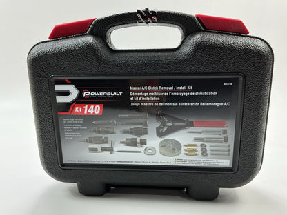 Powerbuilt 647756 Master A/C Clutch Removal And Installation Tool Kit Set