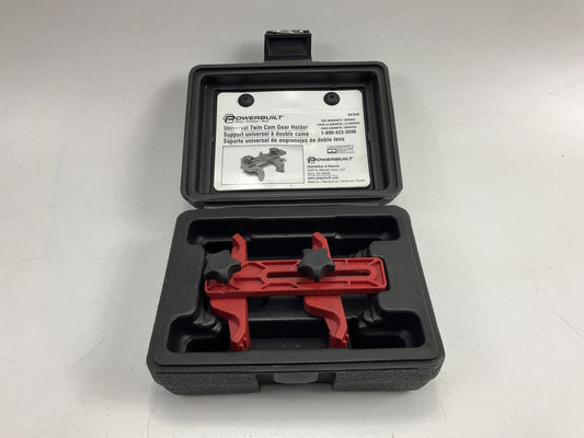 LIGHTLY USED - Powerbuilt 647840 Universal Twin Cam Holding Tool